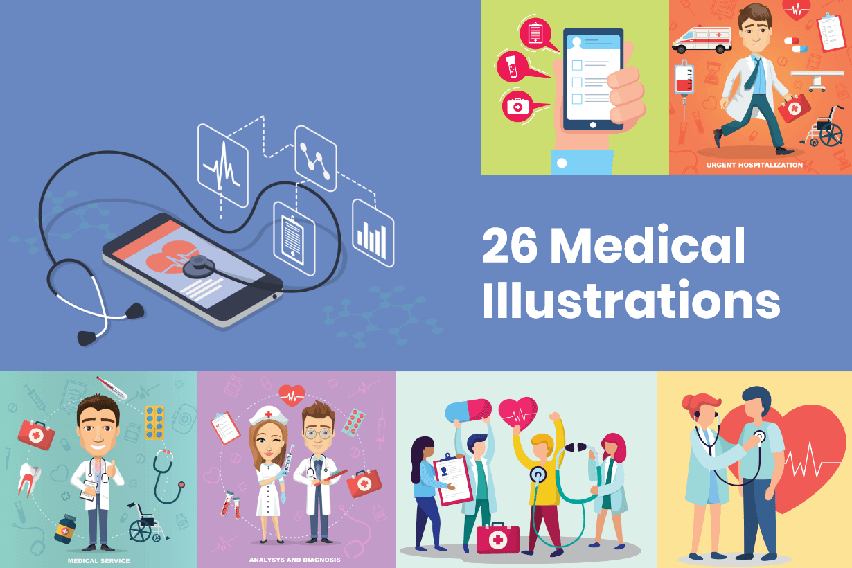 Medical Illustrations Bundle